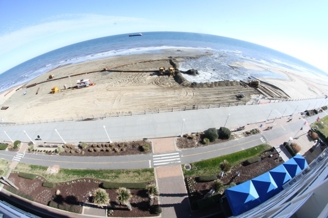 Big beach renourishment complete!