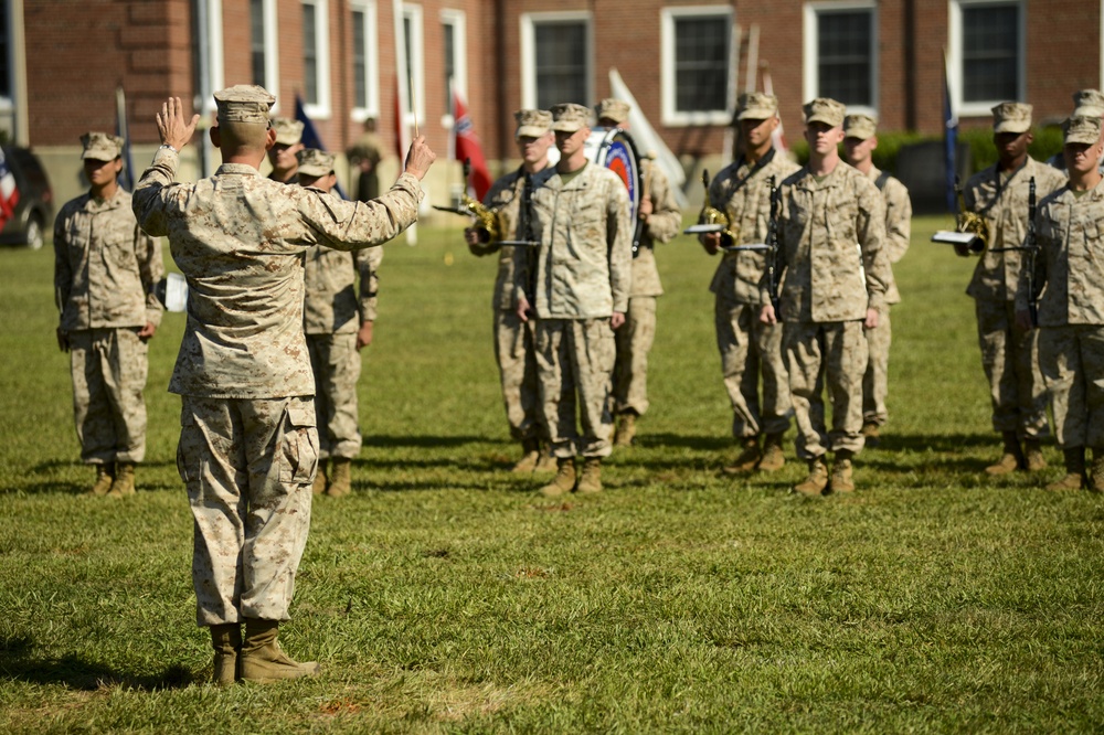 Headquarters and Service Battalion Change of Command