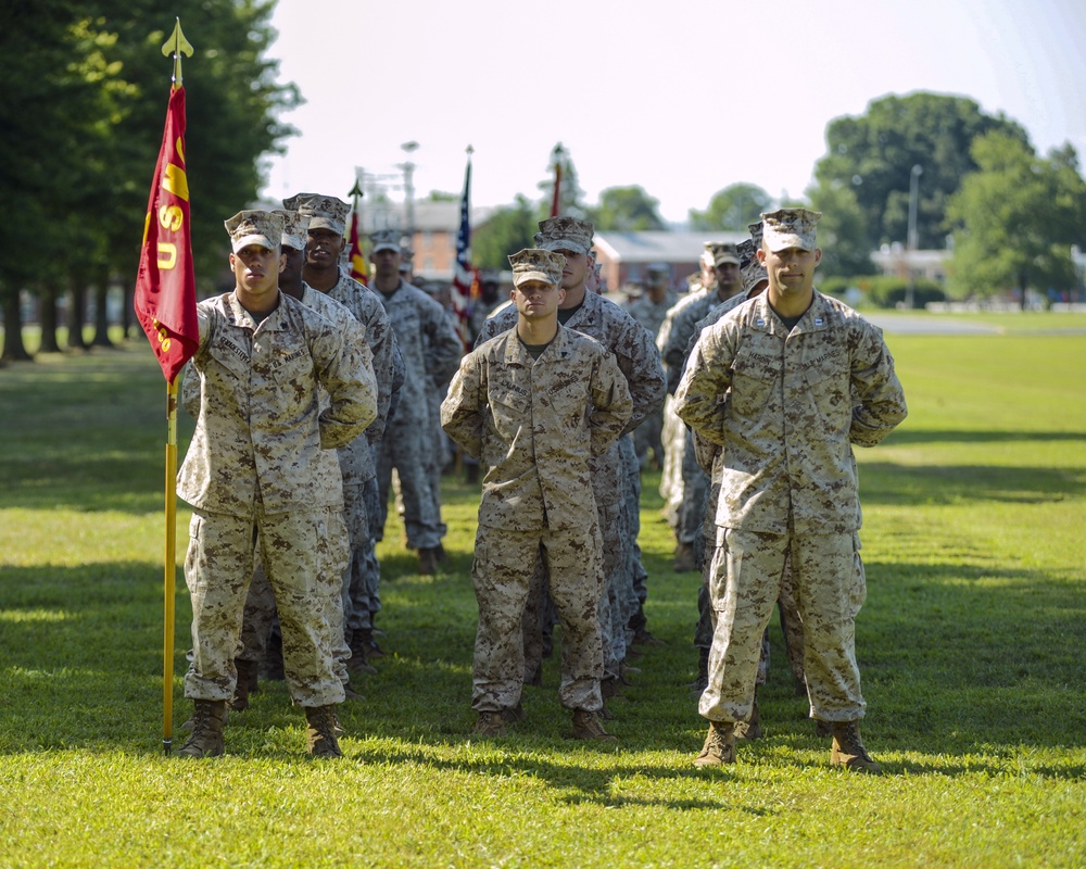 Headquarters and Service Battalion Change of Command