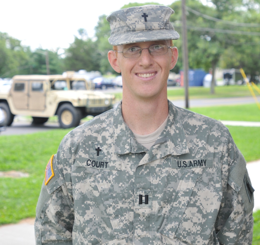 Capt. Jonathan Court, chaplain