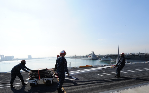 USS Ronald Reagan activity