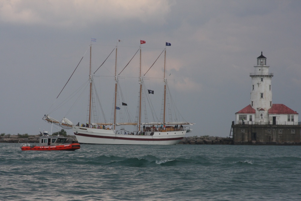Coast Guard at Tall Ships Chicago 2013