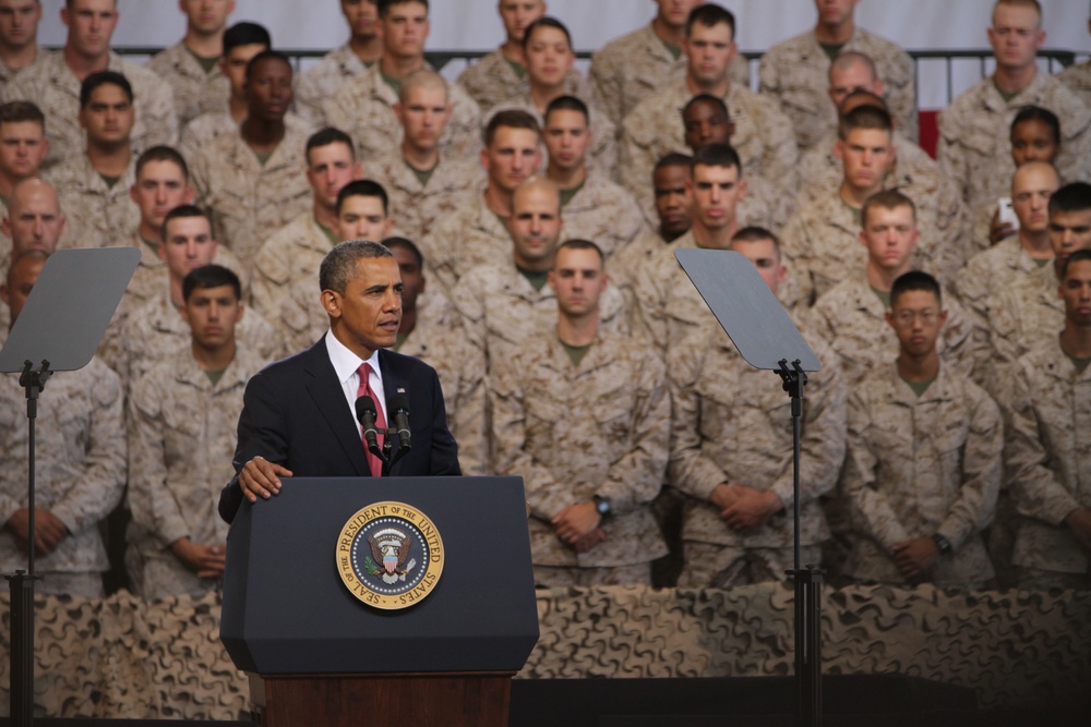 Pres. Obama to Marines: ‘Our Marine Corps is the finest expeditionary force in the world’