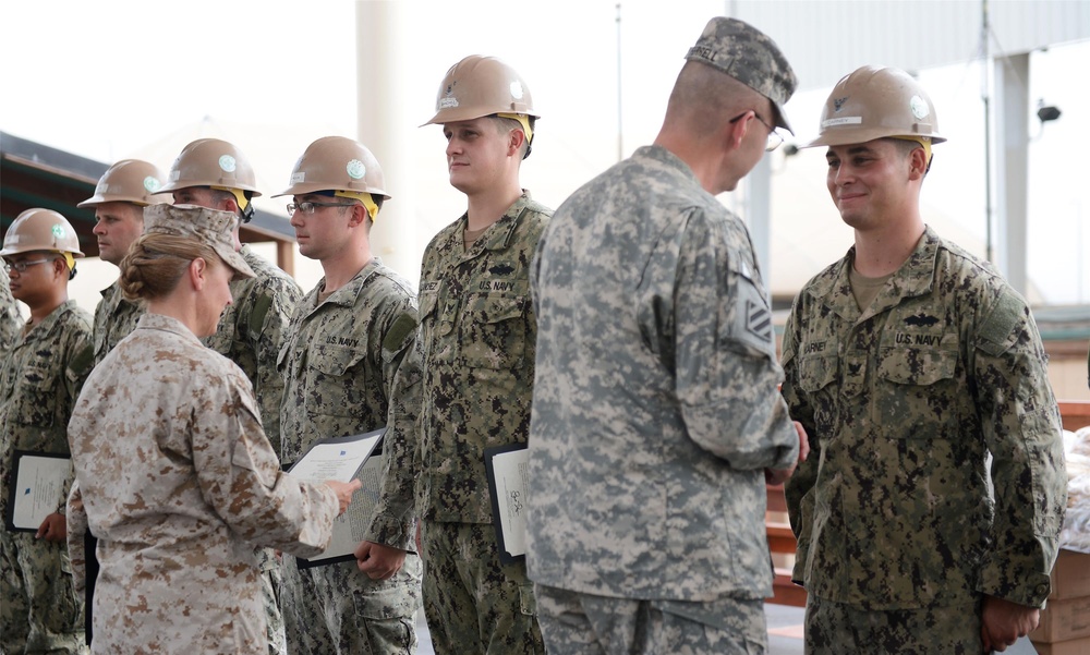 NMCB4 awards ceremony