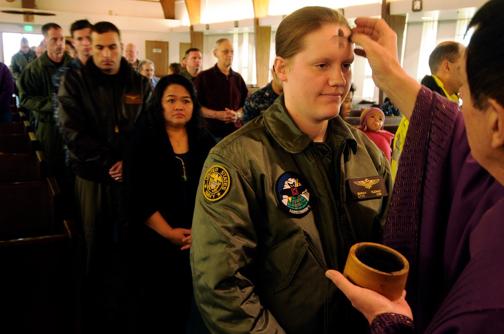 Ash Wednesday service
