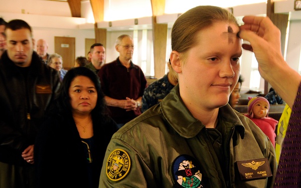 Ash Wednesday service