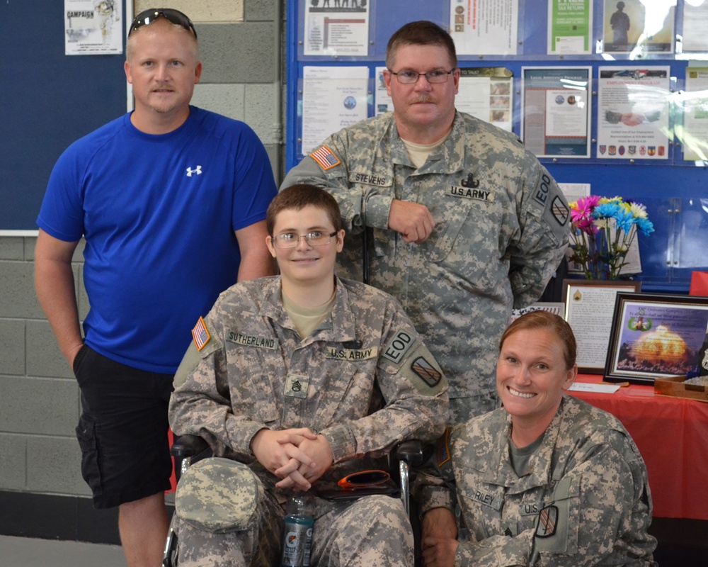 NC National Guard soldier makes youth's dream come true