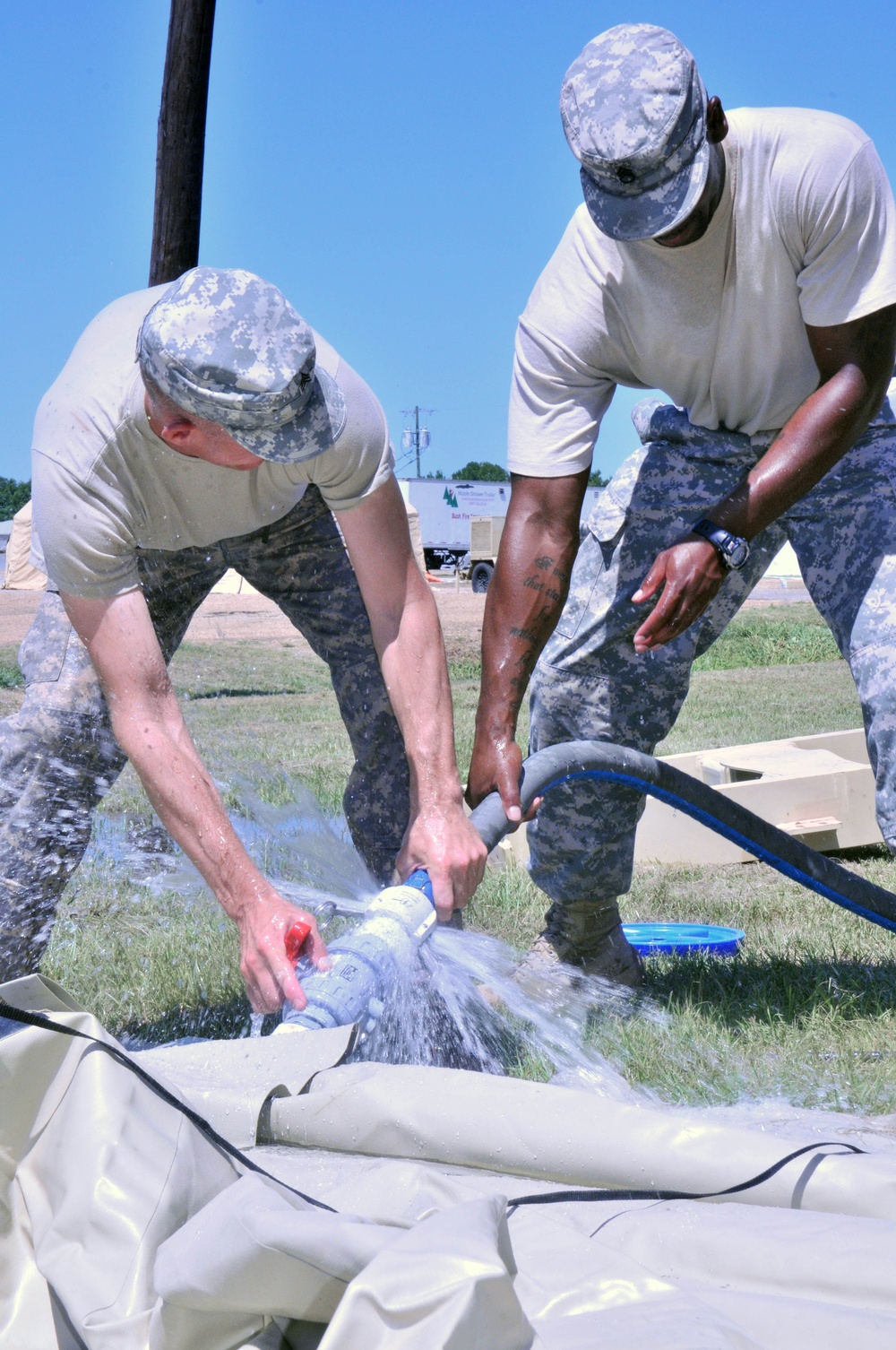 Water dogs keep water flowing at JRTC