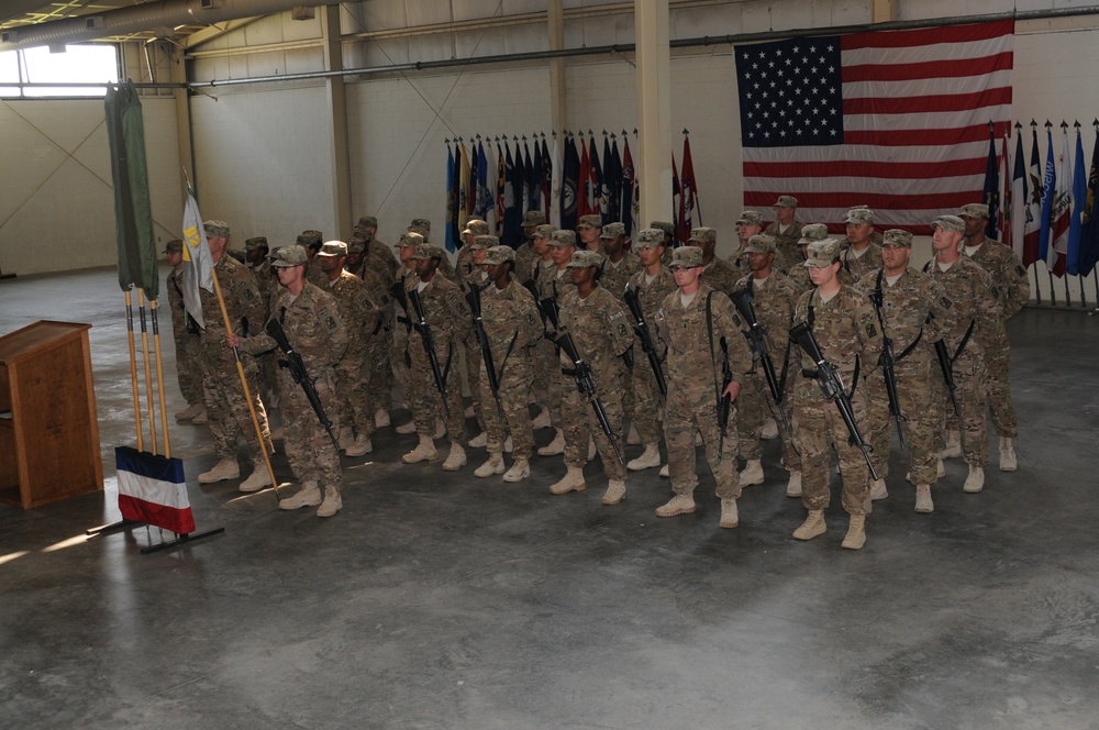 82nd Financial Management Support Unit troops return from Afghanistan
