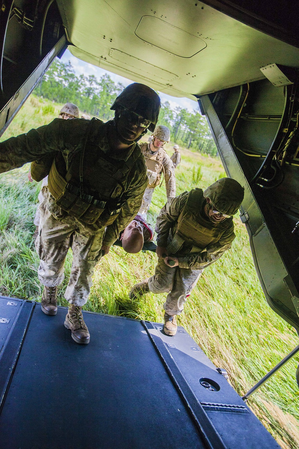 22nd MEU’s CLB-22 completes mass casualty evacuation exercise