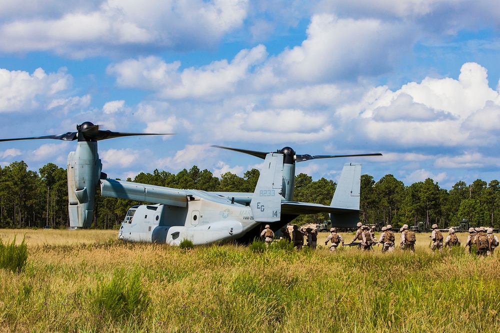 22nd MEU’s CLB-22 completes mass casualty evacuation exercise