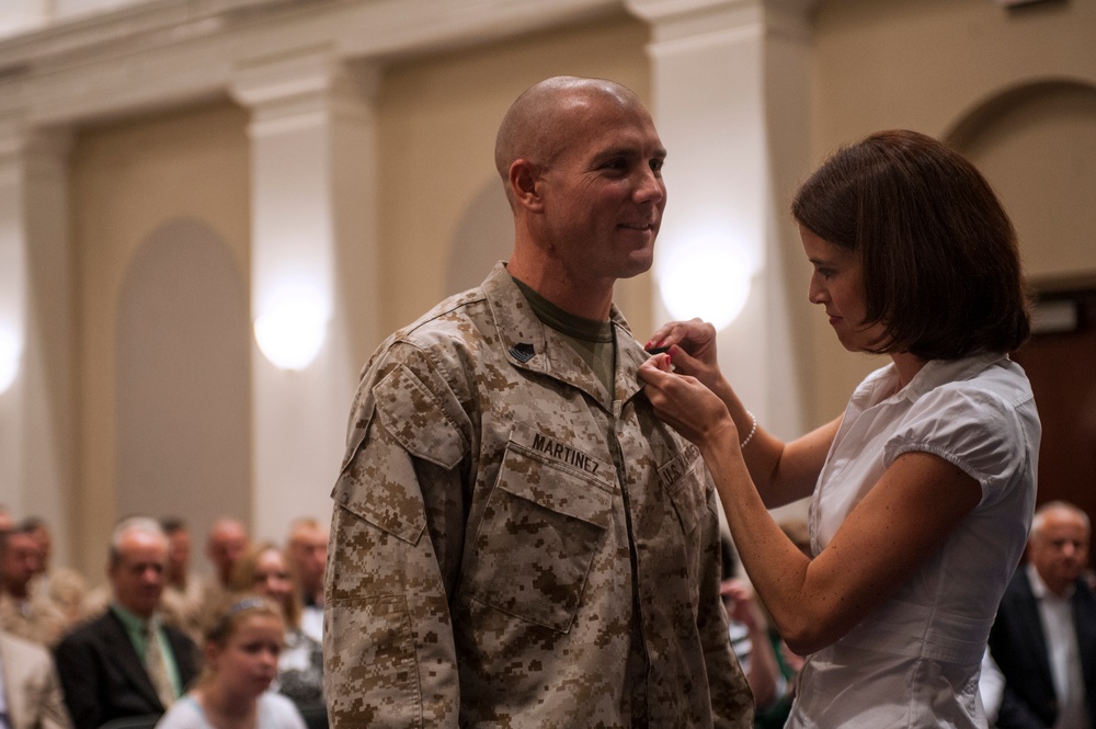 Kansas City-native promoted to rank of master sergeant in U.S. Marine Corps