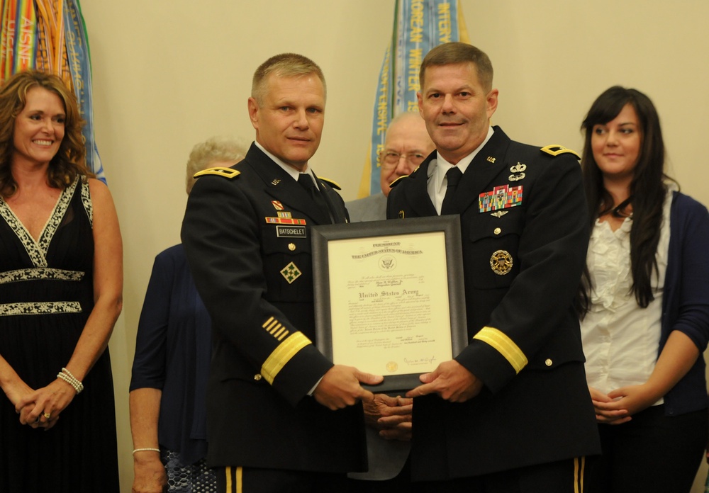 Walker promoted to brigadier general during a 'Family First' Ceremony