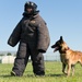 Military working dogs sink their teeth into local media