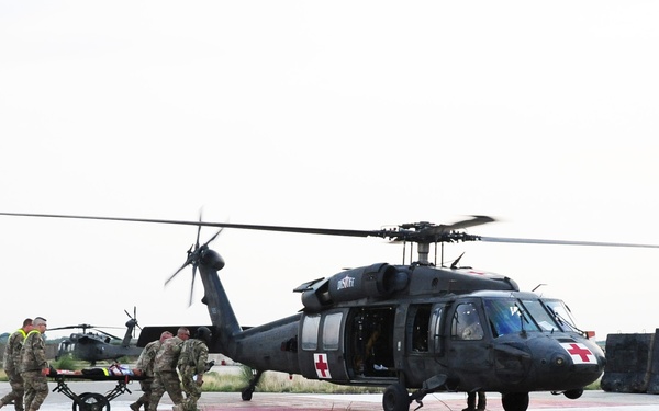 Currahees conduct mass casualty exercise