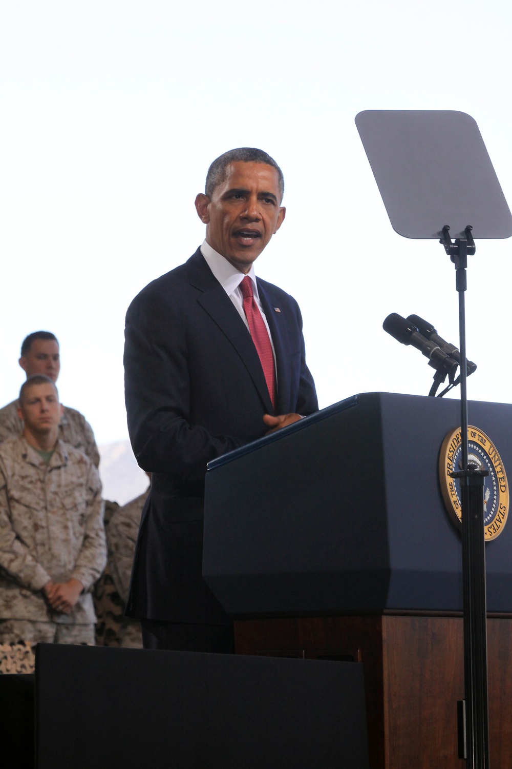 Commander in Chief visits Camp Pendleton
