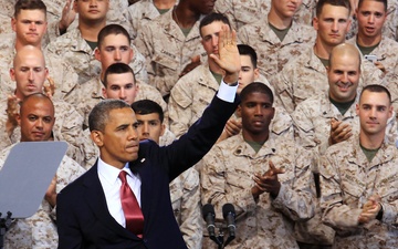 Commander in Chief visits Camp Pendleton