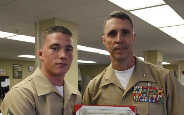 MCIEAST commanding general visits Cherry Point