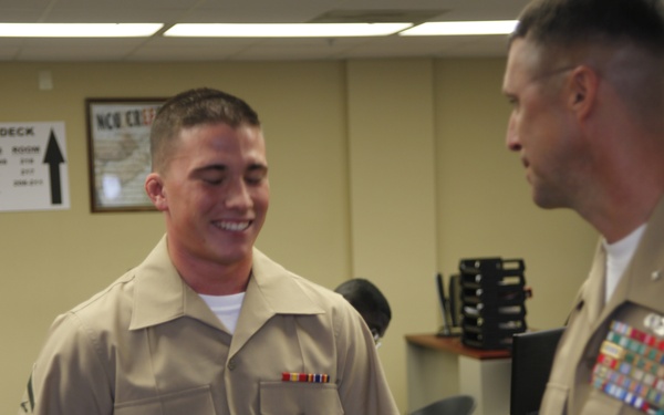 MCIEAST commanding general visits Cherry Point