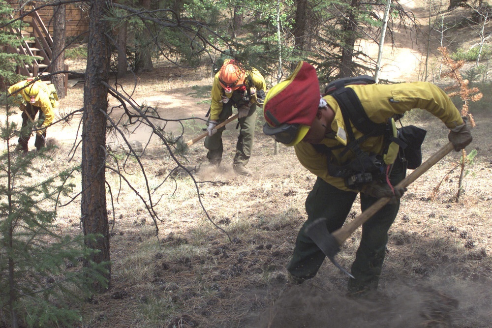 Teams train to fight wildland fires