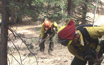 Teams train to fight wildfires