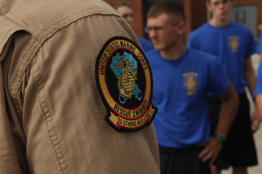 NJROTC cadets visit Cherry Point