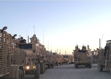 Combat engineers continue to secure the routes in Eastern Afghanistan