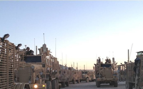 Combat engineers continue to secure the routes in Eastern Afghanistan