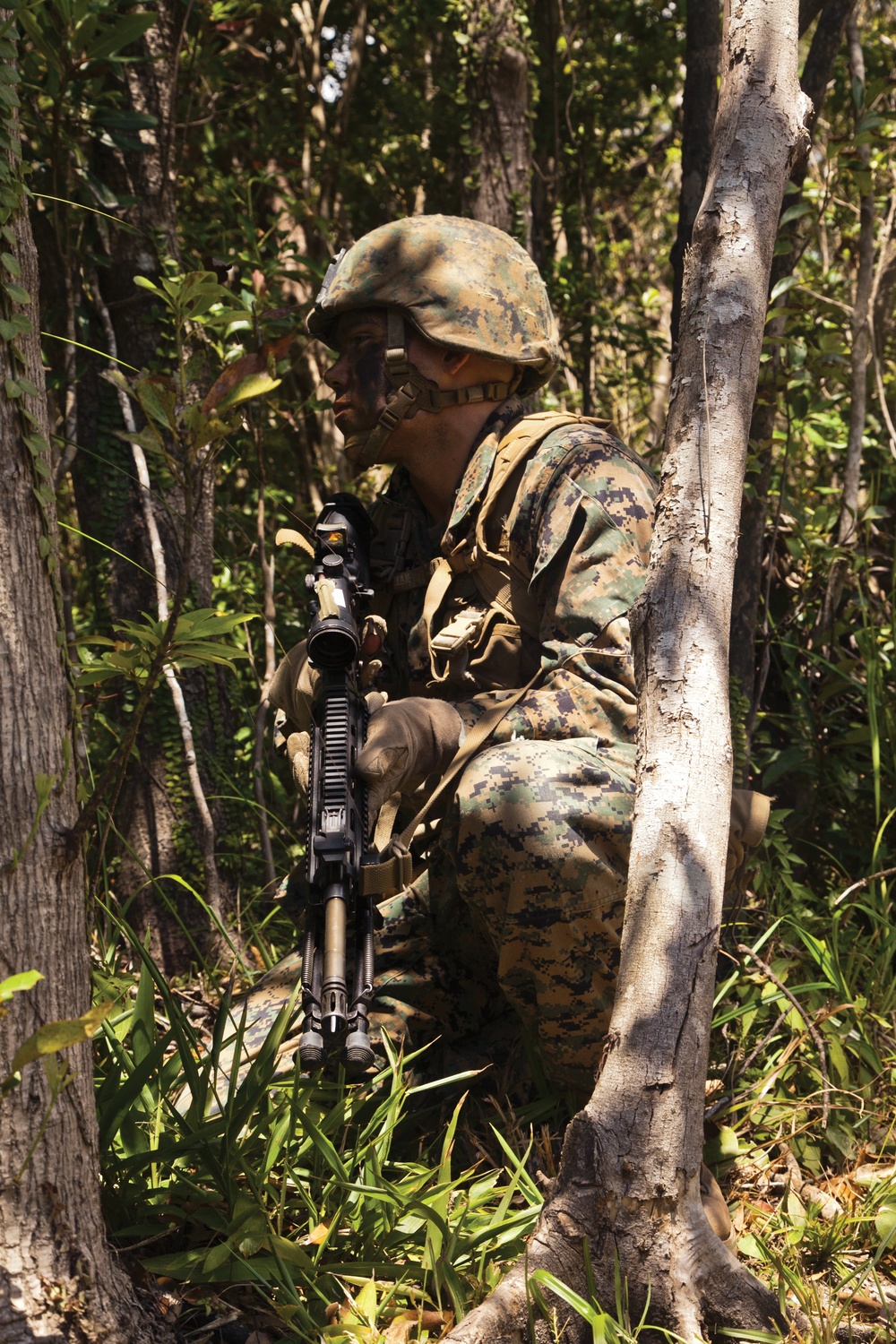 UDP Marines take to air after collecting intel