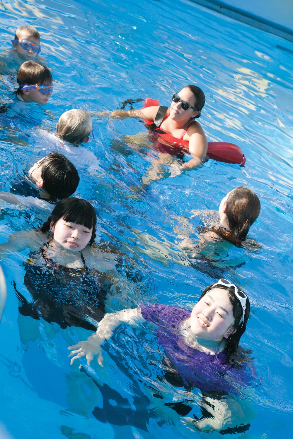 Oshima teens make splash at Camp Foster