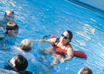 Oshima teens make splash at Camp Foster