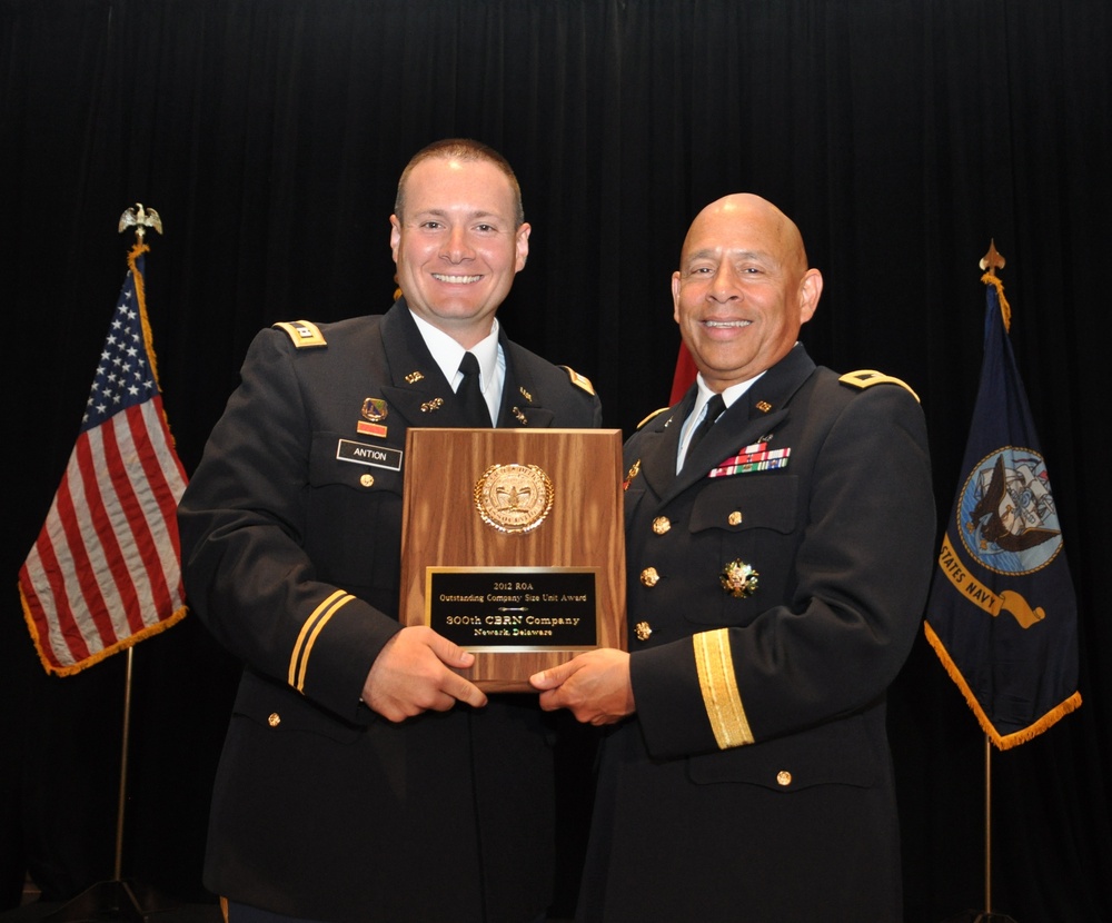 300th CBRN Company receives award