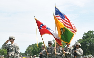 155th Armored Brigade Combat Team change of command