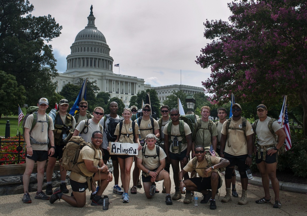 Maj. David Gray 140-mile memorial ruck march