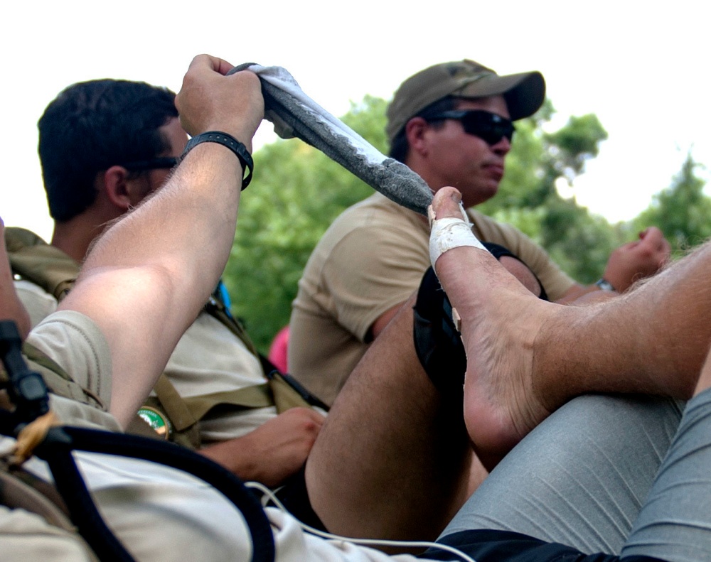 Maj. David Gray 140-mile memorial ruck march