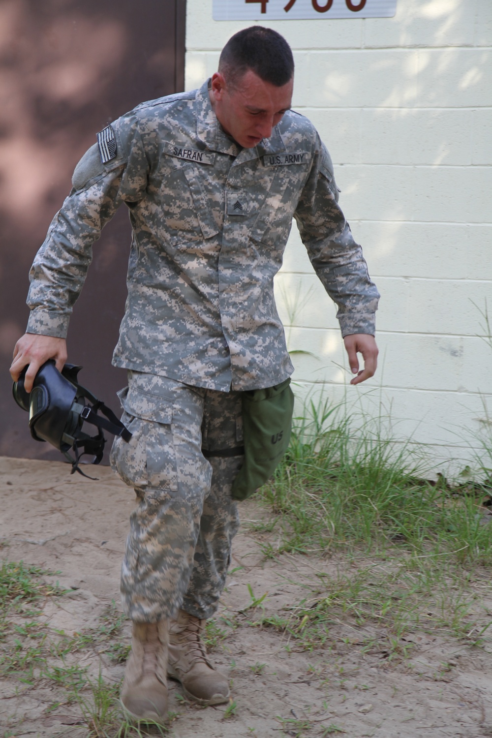 HHB 18th Fires Brigade CS chamber confidence training