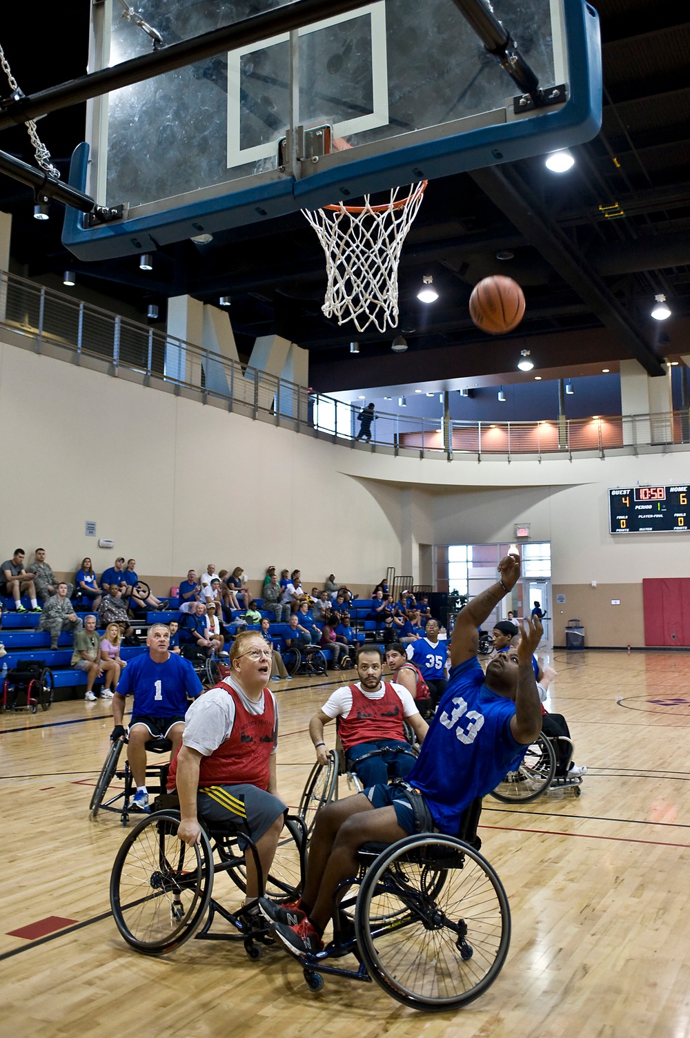 Wounded Warriors Adaptive Sports Training Camp-Basketball and Closing Ceremony