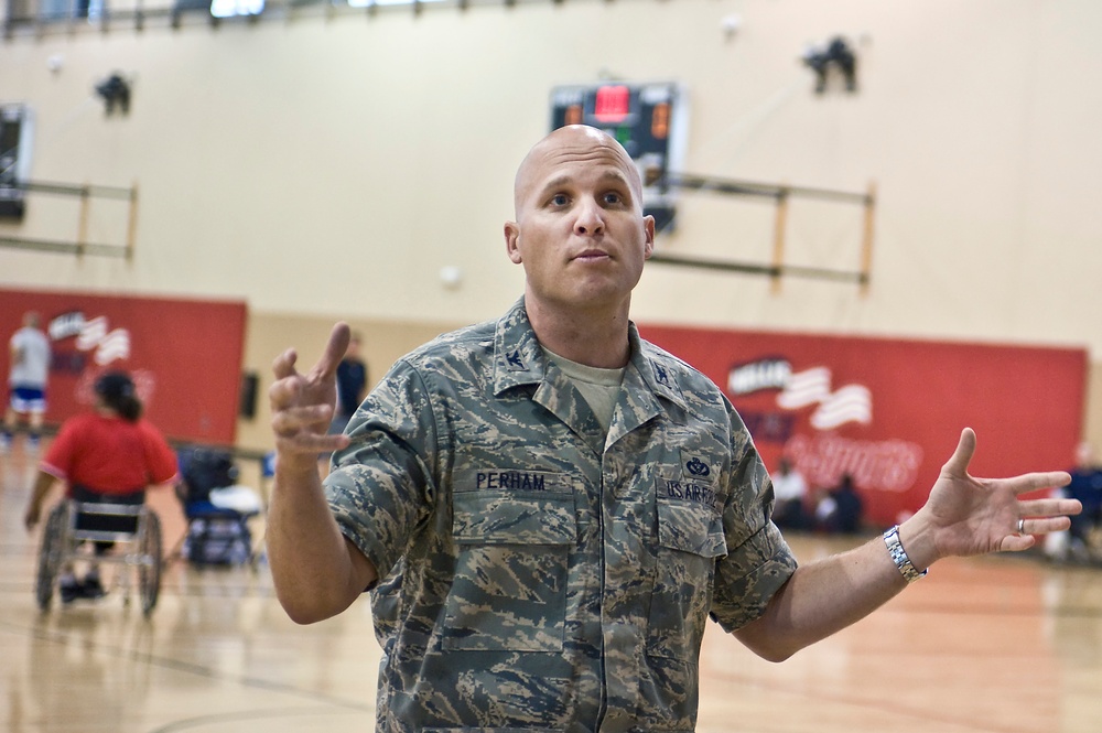 Wounded Warriors Adaptive Sports Training Camp: Basketball and closing ceremony