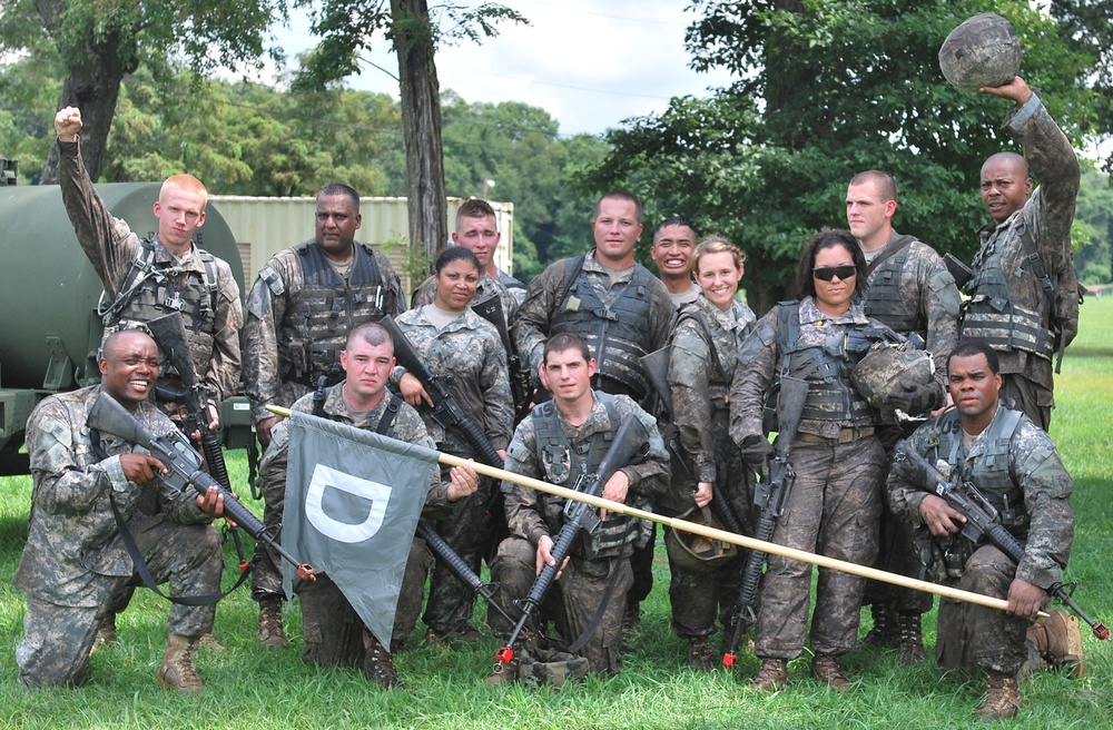 OSW soldiers from Delta company pose