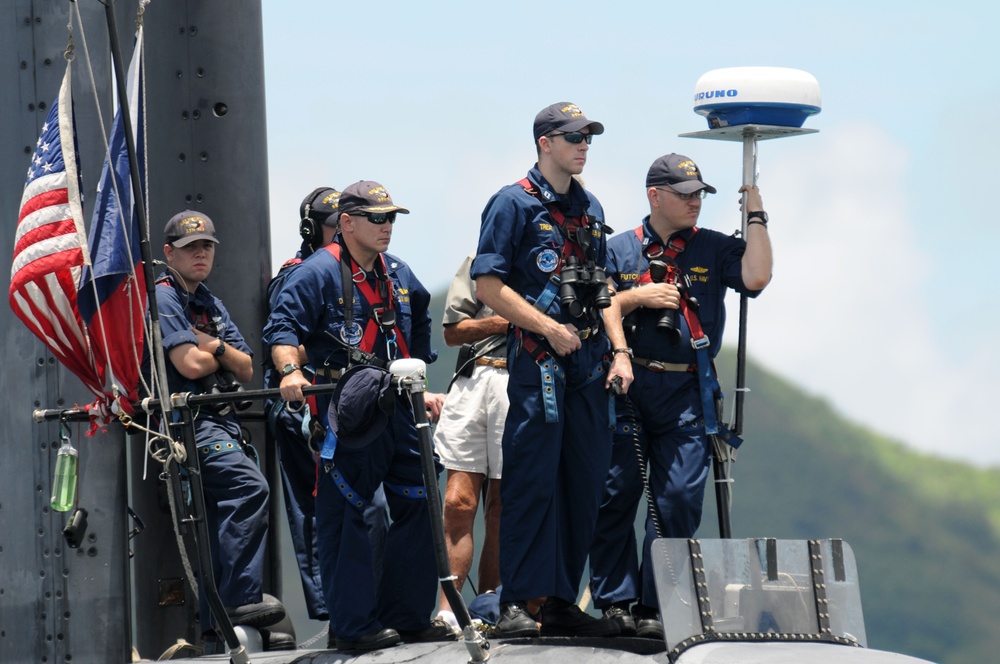 USS Houston in Guam