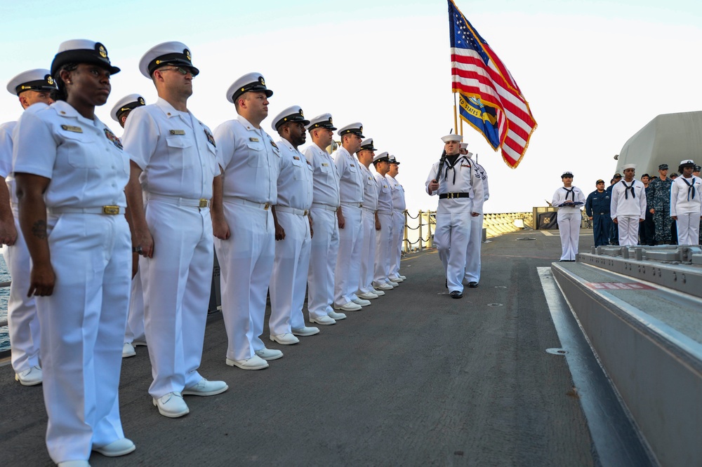 USS Monterey operations