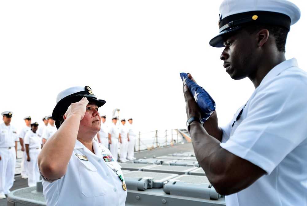 USS Monterey operations