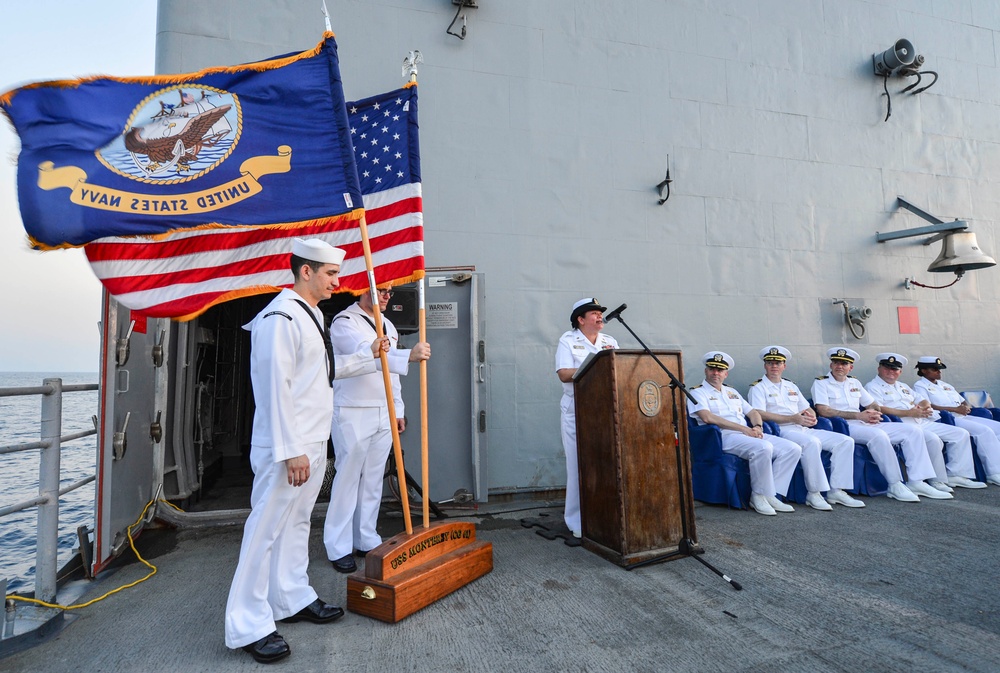 USS Monterey operations