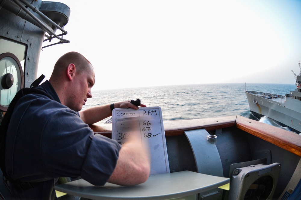 USS Monterey operations