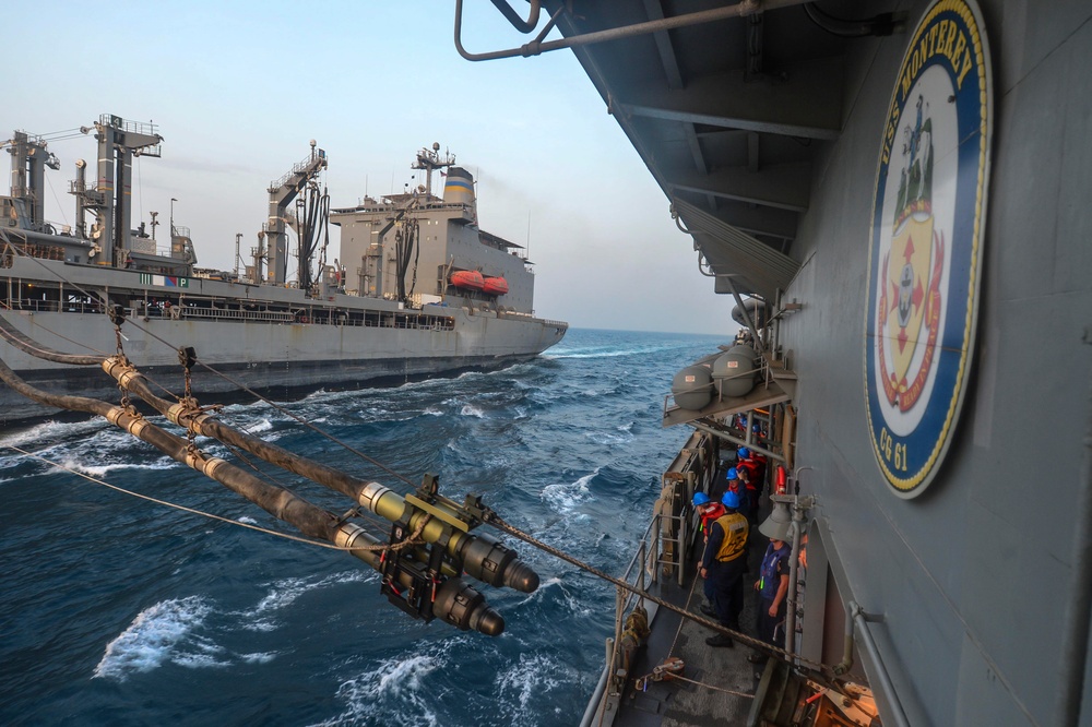 USS Monterey operations