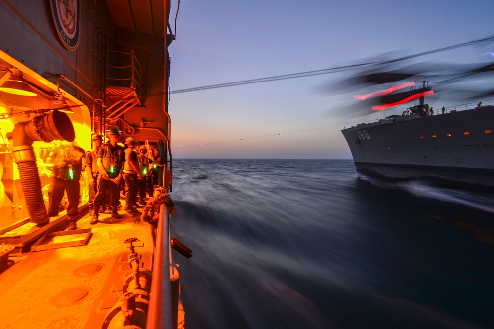 USS Monterey operations