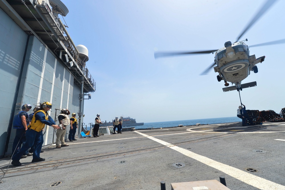 USS Monterey operations