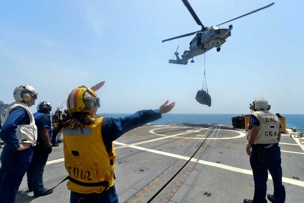 USS Monterey operations