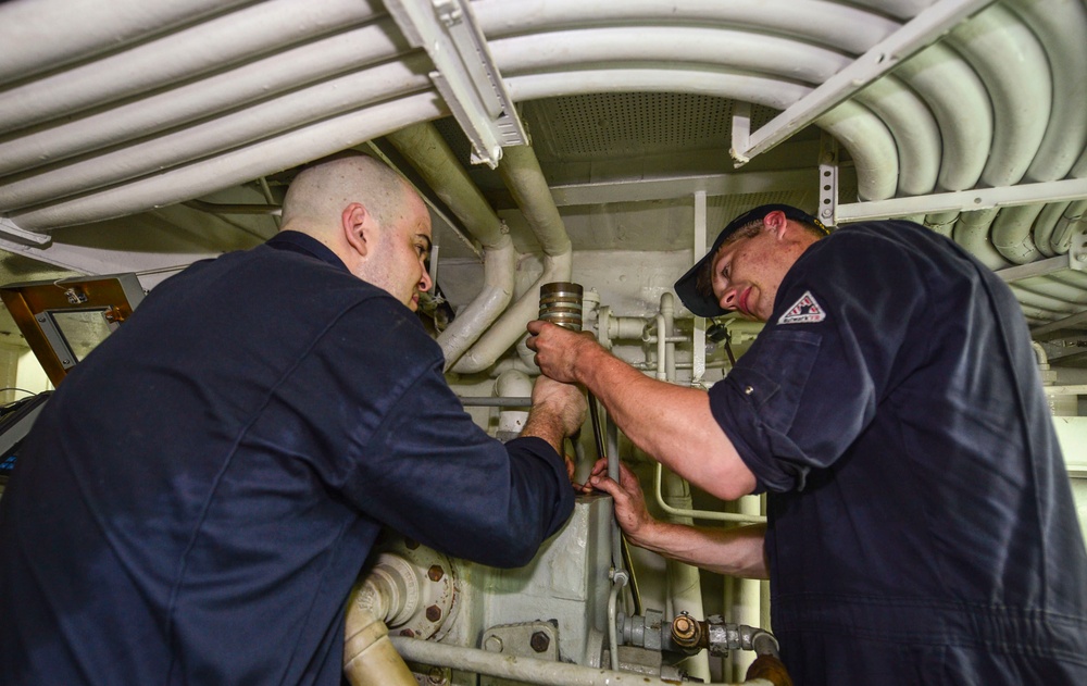 USS Monterey operations