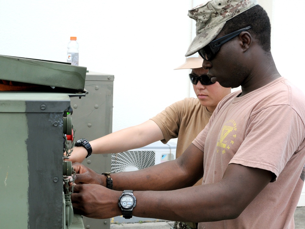 Seabees' BEEP in Okinawa